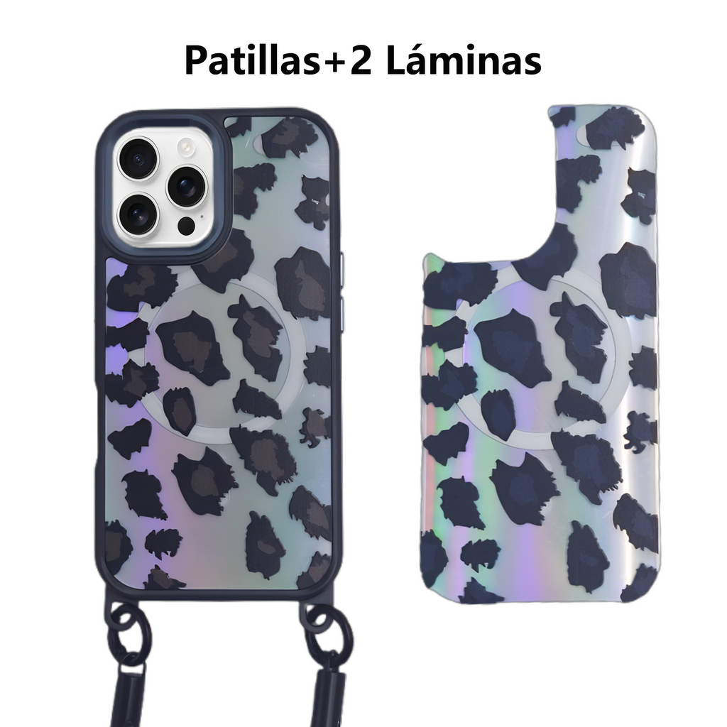 Samsung A15 Magsafe Case with Interchangeable Patterned Sheets