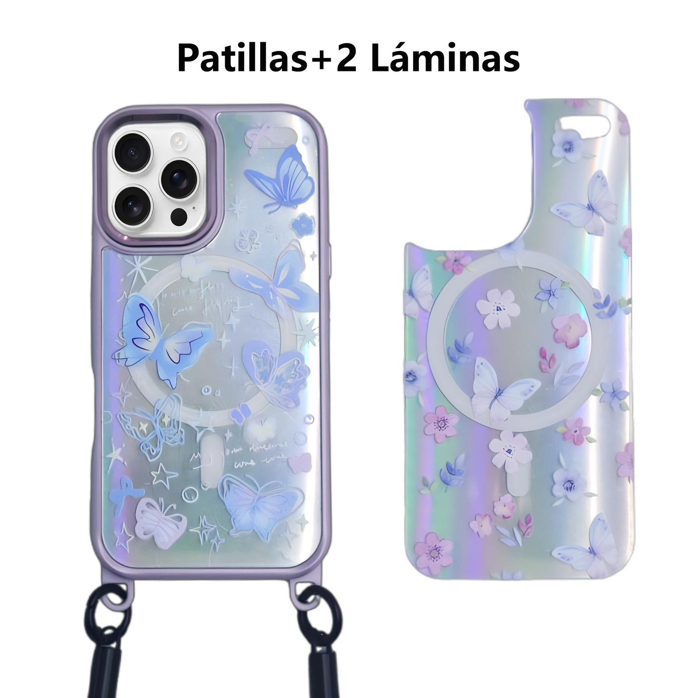 Samsung A06 Magsafe Case with Interchangeable Patterned Sheets