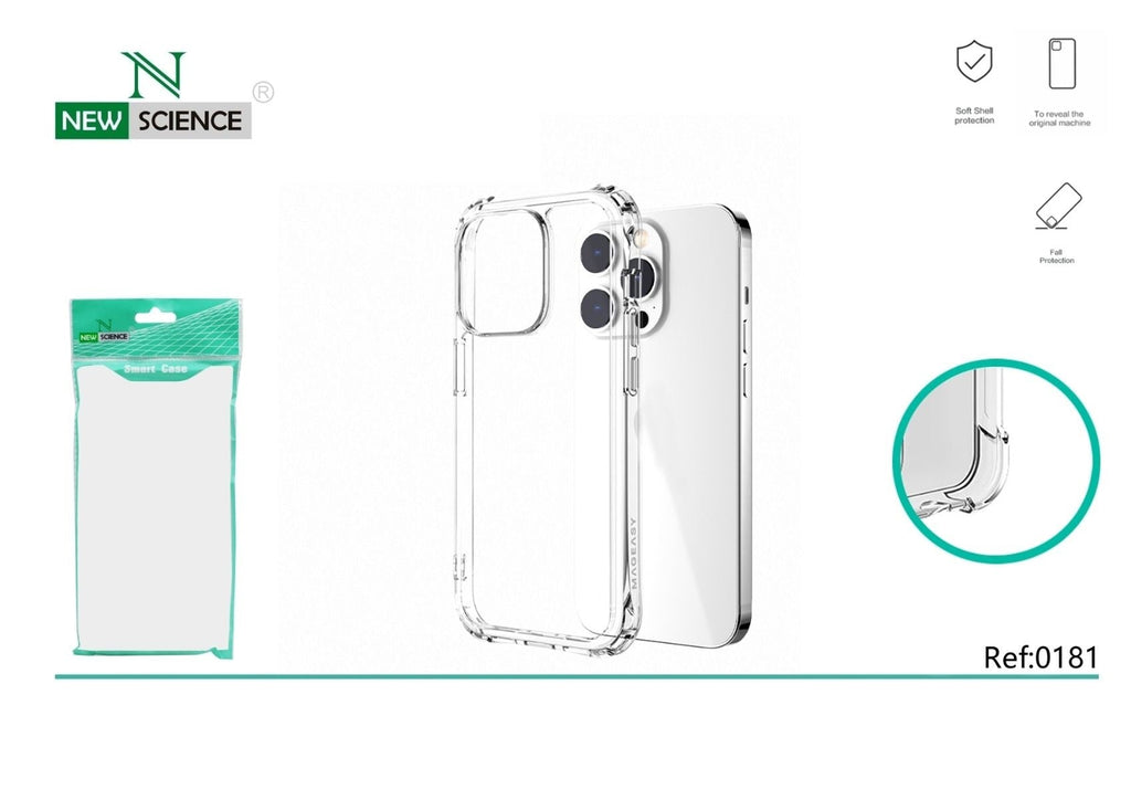 Oppo A15 Carcasa Reforzada Antigolpes Transparente