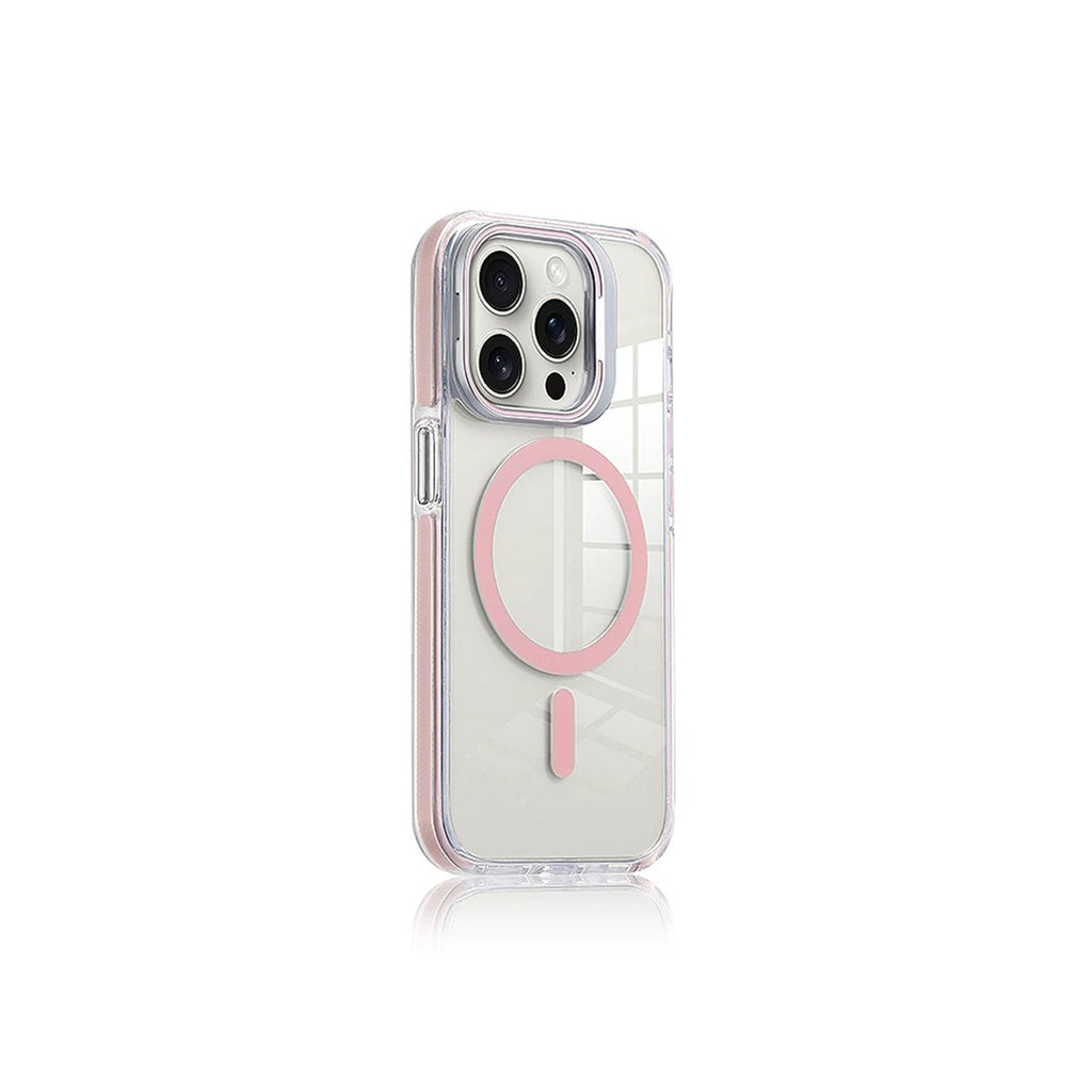 iPhone 16 Plus Carcasa Magsafe con Soporte y Protector de Lentes