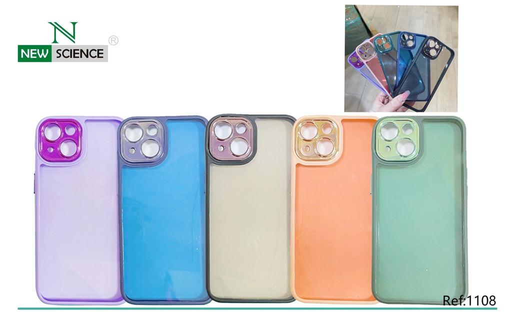 iPhone 11 6.1" Transparent Case with Elektro Edges