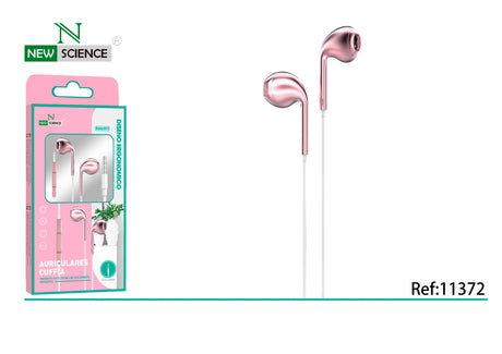 Auriculares 3.5mm Jack Metalizado E013