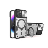 Samsung A06 Case with Ring Holder and Sliding Camera