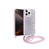 iPhone 16 Glitter Case with Pendant