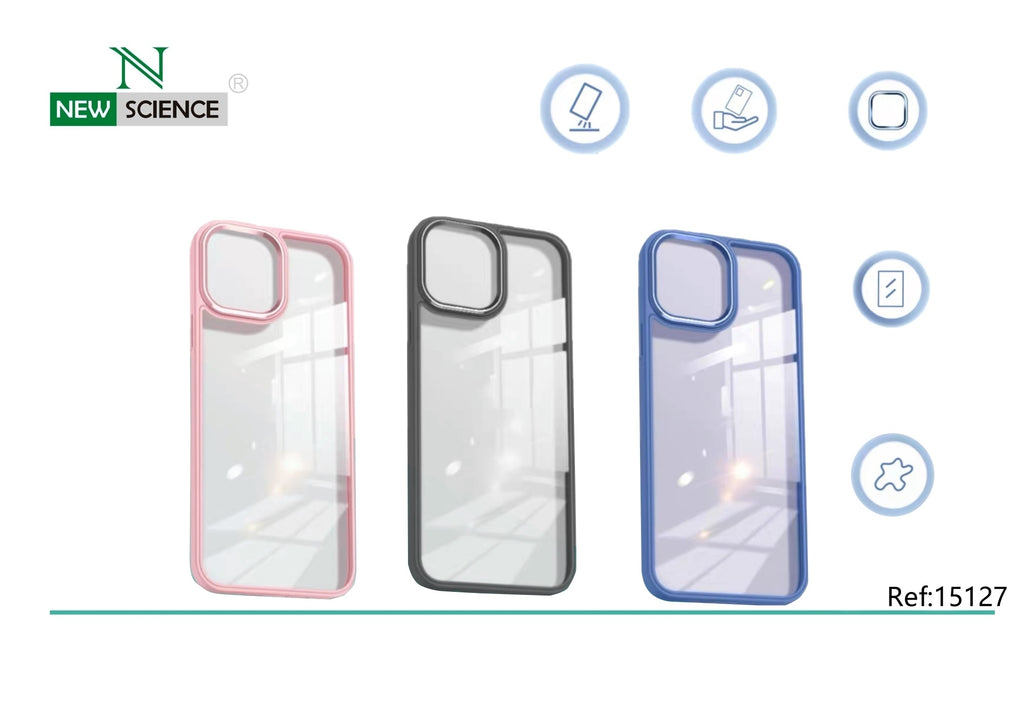 iPhone 14 Transparent Case with Elektro Edges