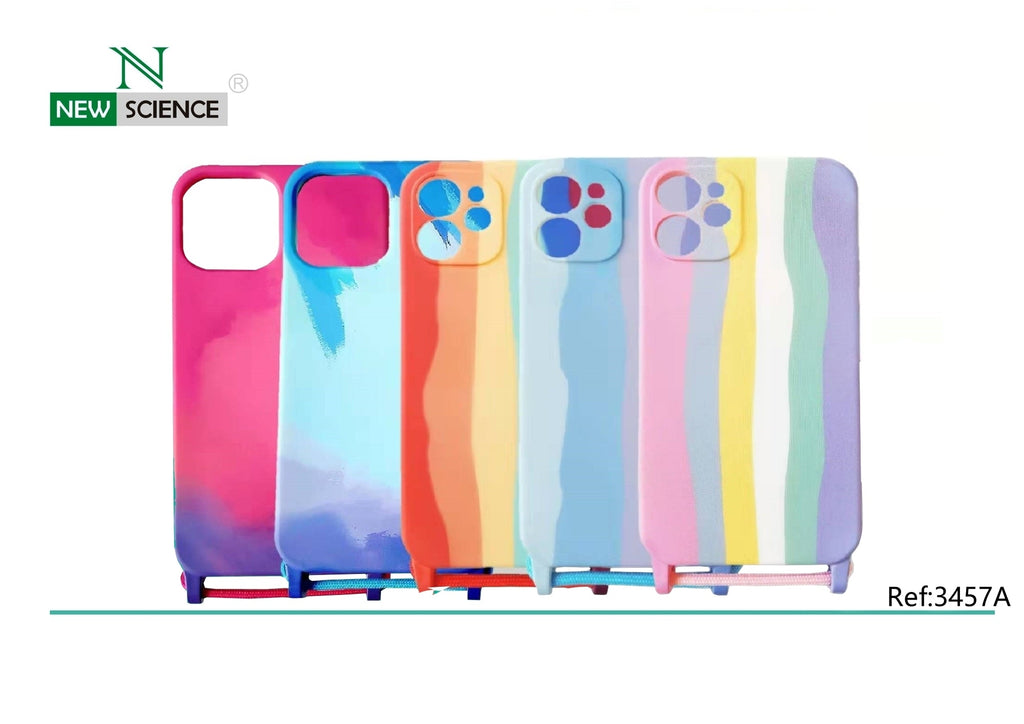 iPhone 13 Pro Carcasa Estampada con Colgante (Mix)