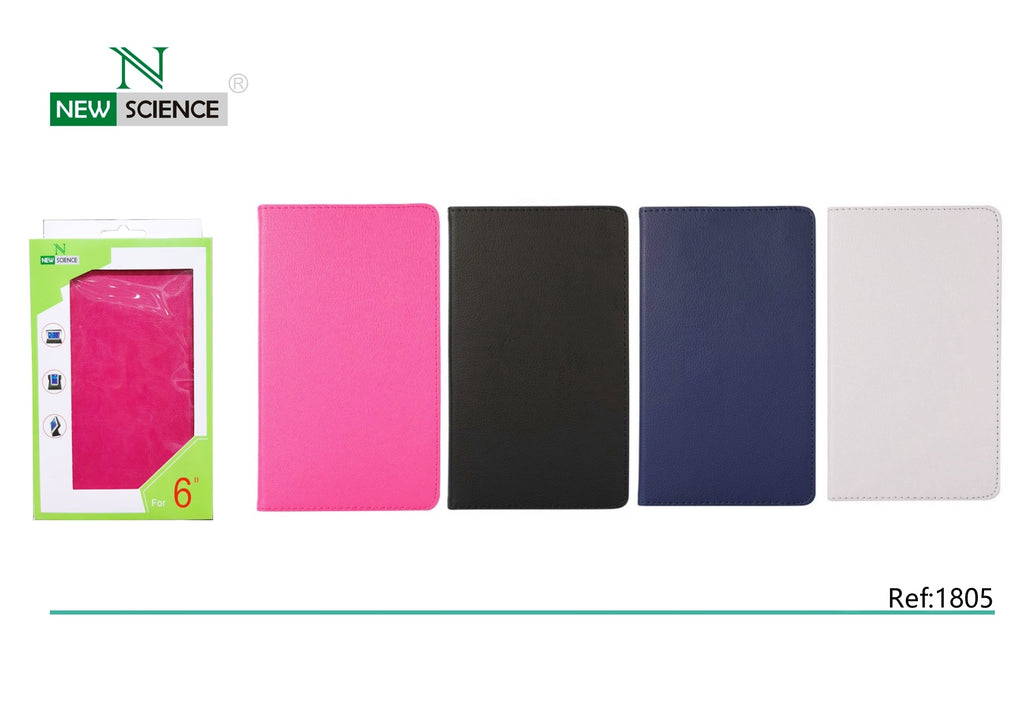 Universal Rotating Tablet Case 6" Pink