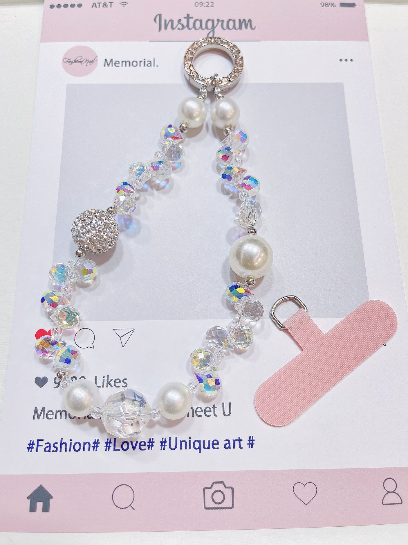 Pulsera con Abalorios para Móvil de 30cm (Paquete 8 uds)