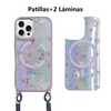 Samsung A06 Magsafe Case with Interchangeable Patterned Sheets