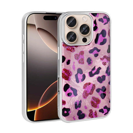 iPhone 16 Carcasa estampada leopardo