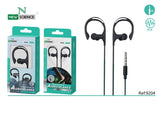 Auriculares Deportivos con cable 3.5mm Jack TC-15