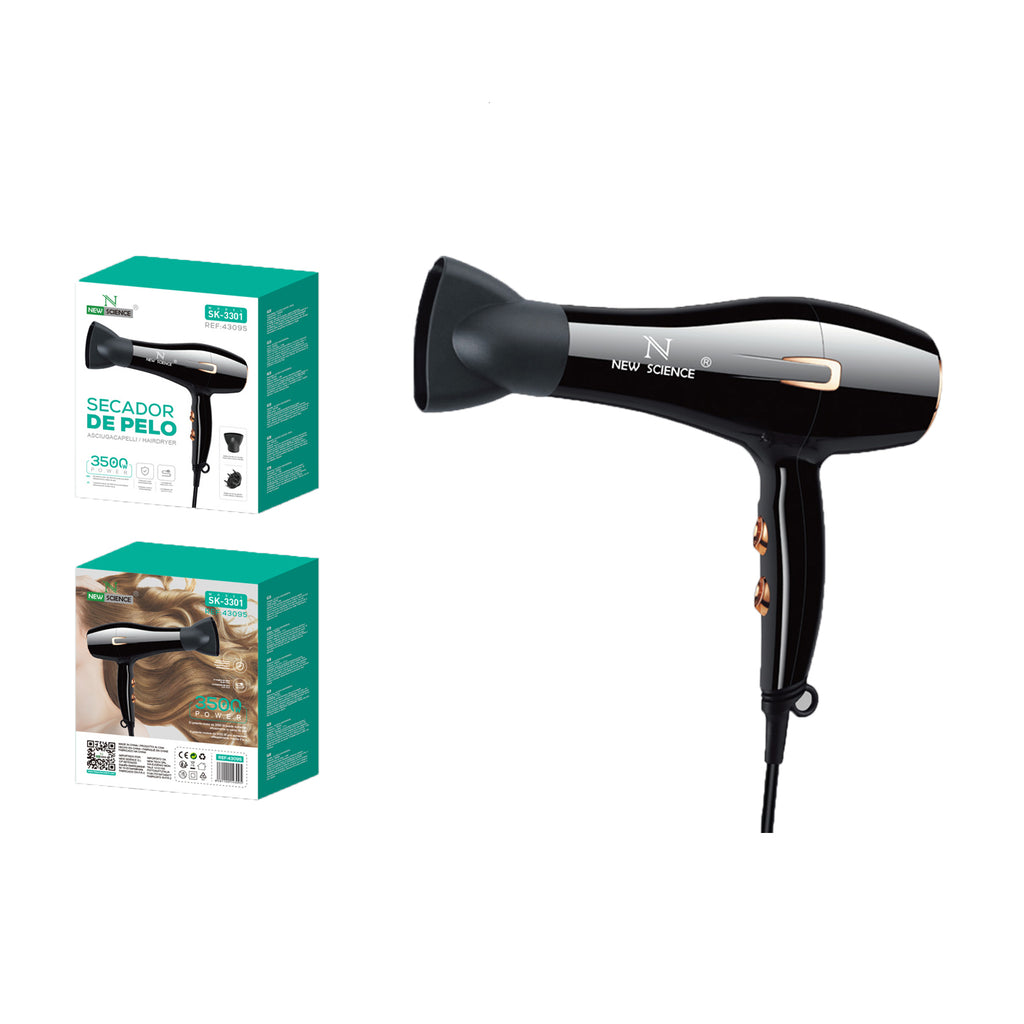 Secador de Cabelo 3500W Modelo 3301 