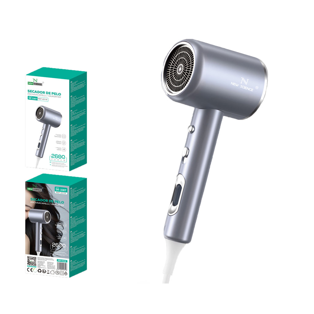 Secador de Cabelo 2600W Modelo 3307 