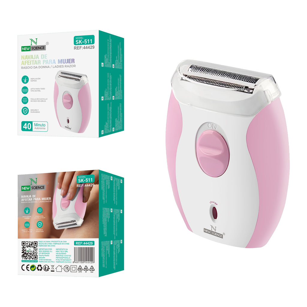 Navaja de Afeitar para Mujer SK-511 (Rosa)