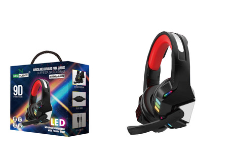Cascos Gaming RGB LED con Cable USB A-622