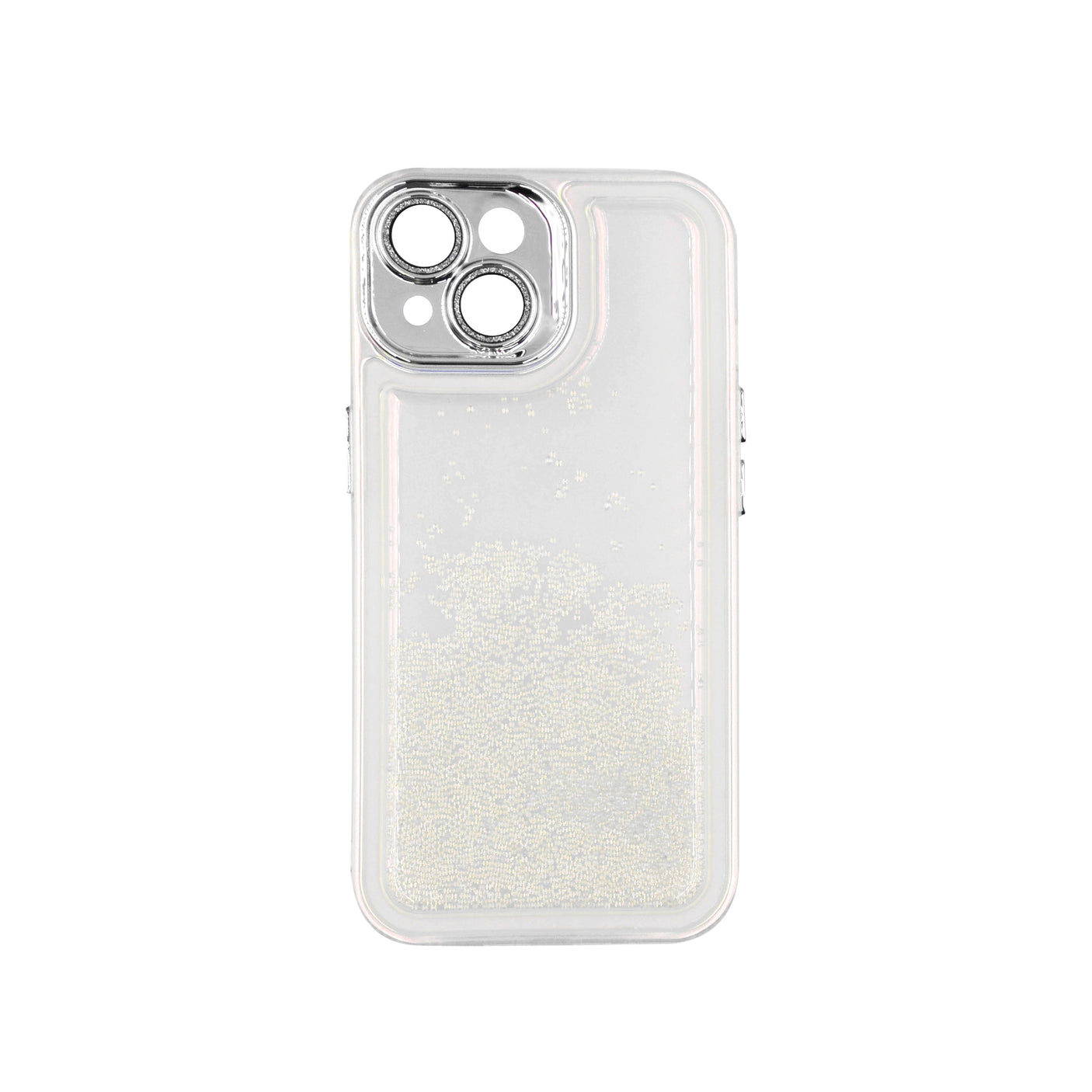 Capa glitter para iPhone 14 6,1" areia fluida (mistura)