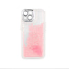 Capa com glitter para iPhone 13 Pro Max Areia fluida (mistura)