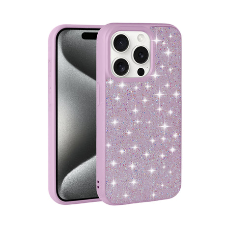 Capa com brilho brilhante cromada para Samsung A15