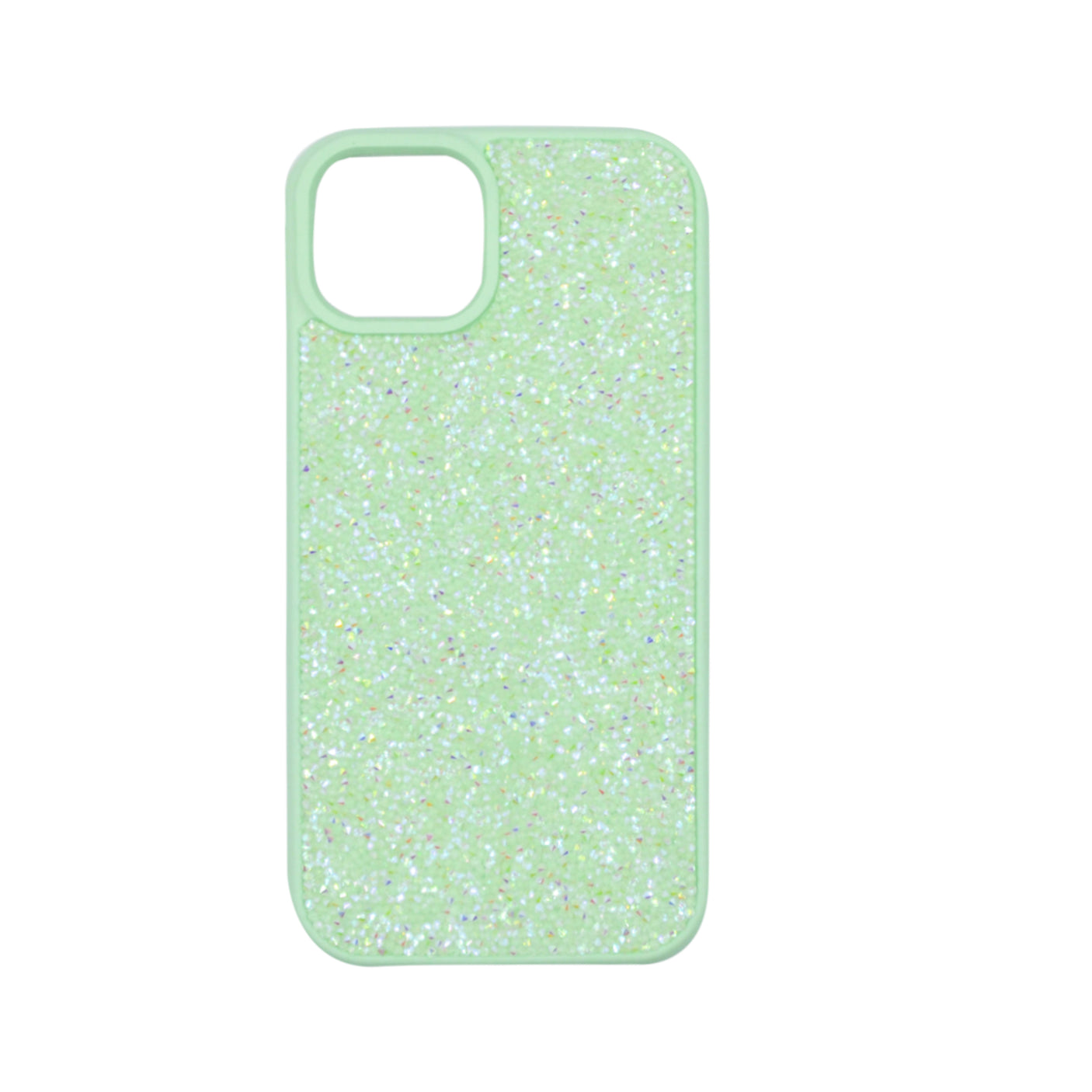 iPhone 15 Carcasa con Purpurina Brillante Cromada