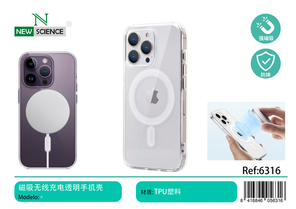 iPhone 16 Plus Transparent Case with Magsafe