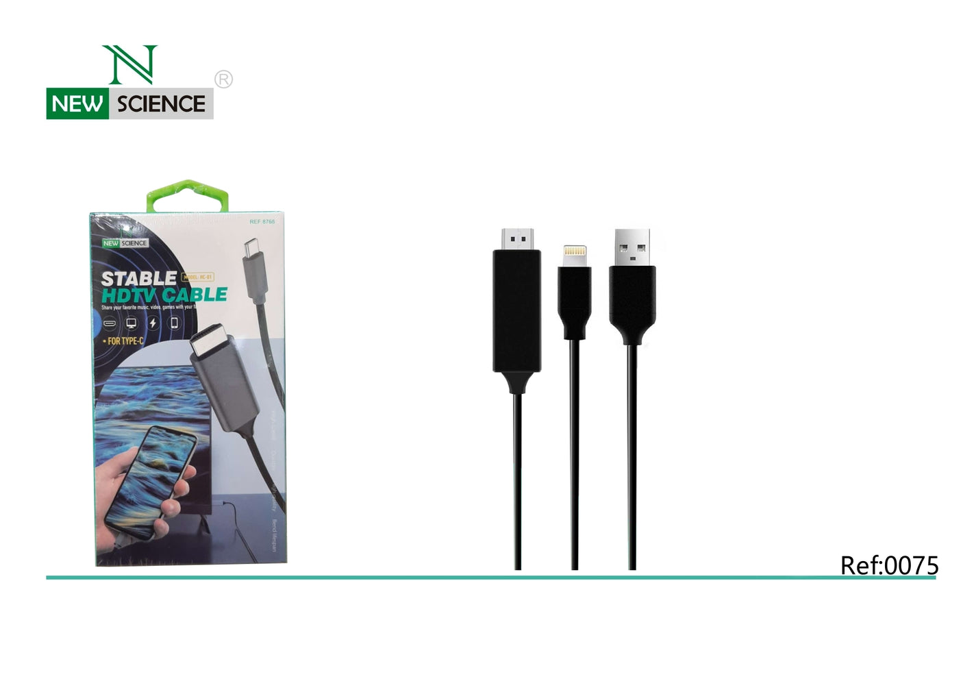 Cable HDMI a iPhone HC-02