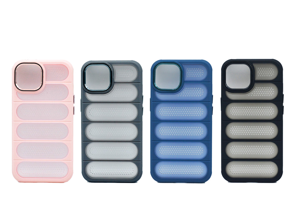 iPhone 15 Pro Max Funda Transpirable con Agujeros