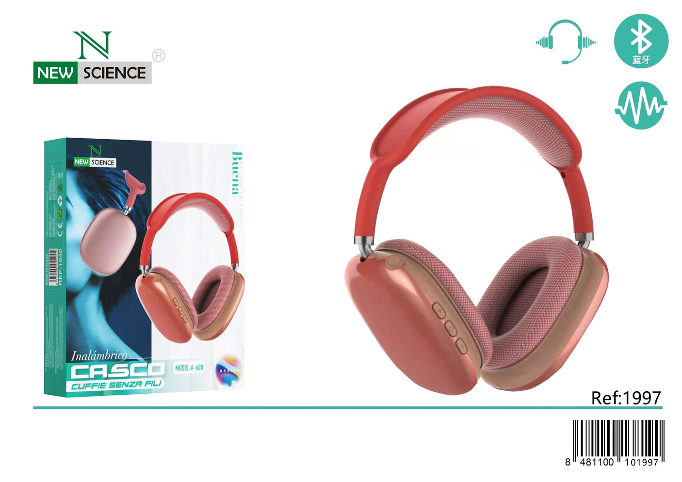 Wireless Headphones A-628