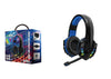 RGB LED Gaming Headphones with USB Cable A-625