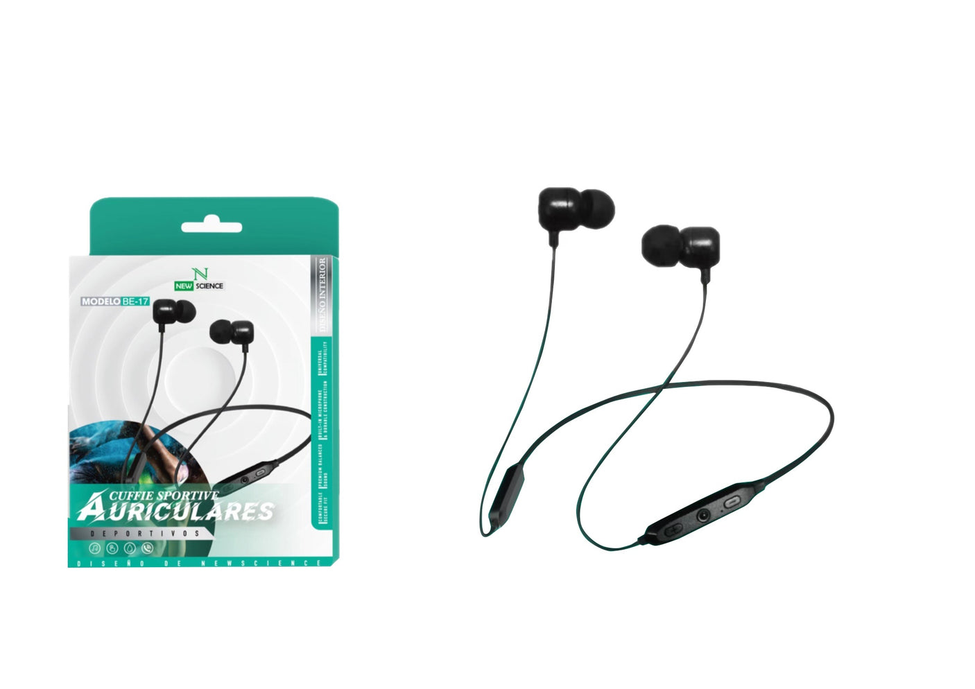 BE-17 Wireless Sports Headphones