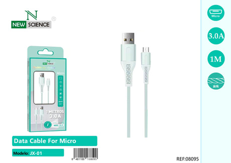 Cabo USB para Micro 3A 1M JX-01