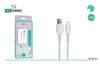 Cable USB a iPhone 3A 1M JX-01