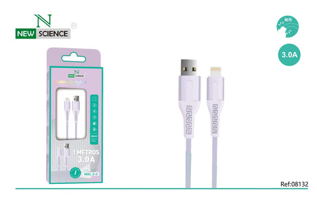 USB to iPhone Cable 3A 1M JX-01