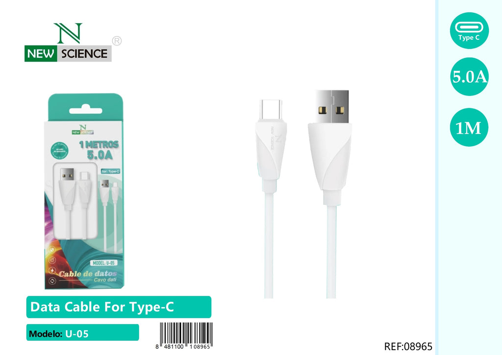 Cabo USB para Tipo 5A 1M U-05