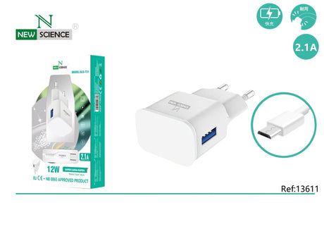 USB Charger for Micro 2.4A/12W SLD-T31