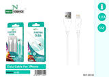 Cable USB a iPhone 3A U-02