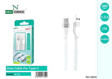 Cable USB a Type C 5A U-12