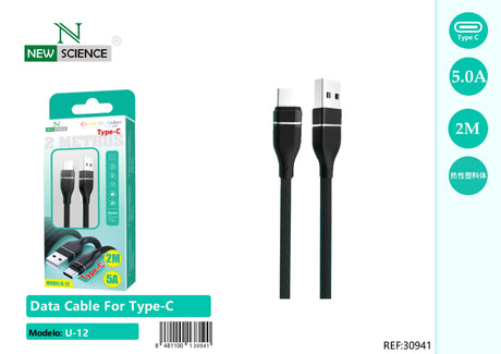 USB to Type C Cable 5A U-12