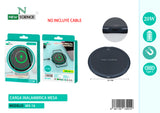 Metallized Wireless Charging Base 20W WX-16