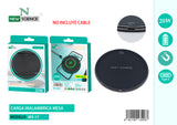 Metallized Wireless Charging Base 20W WX-17