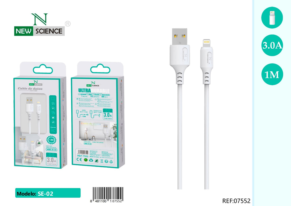 Cable USB a iPhone SE-02