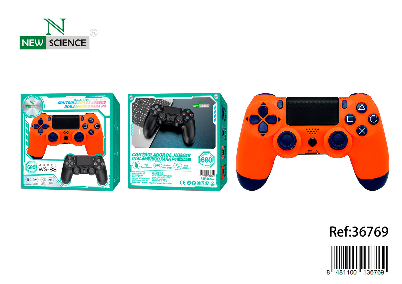 Controller for PS4 WS-88