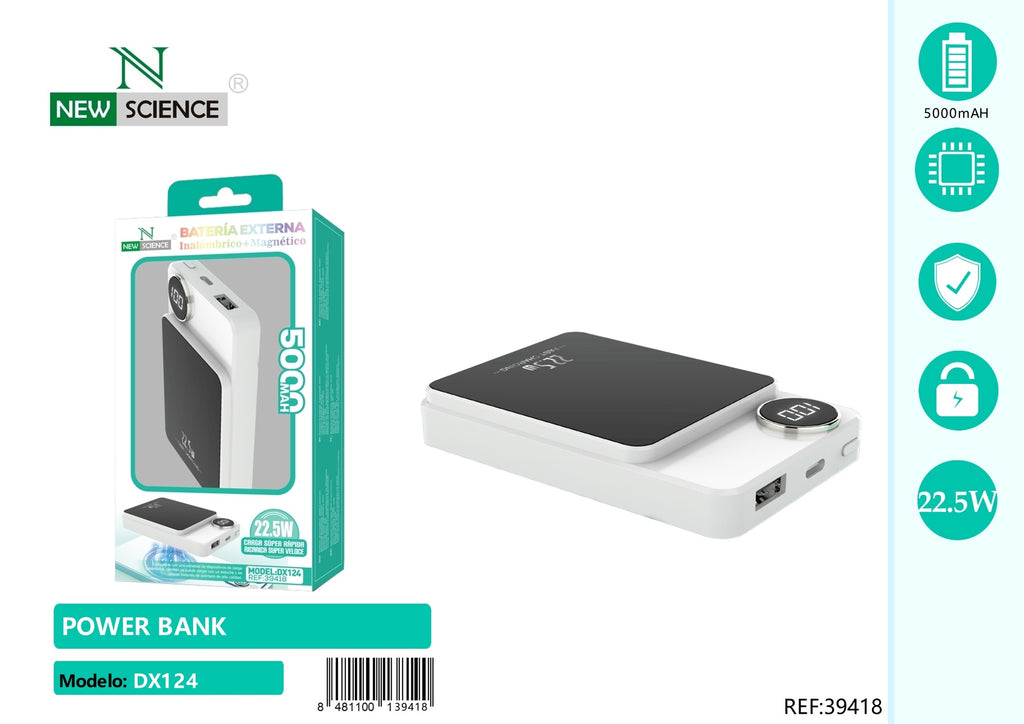 PowerBank con Magsafe 5000 mAh 22.5W DX124