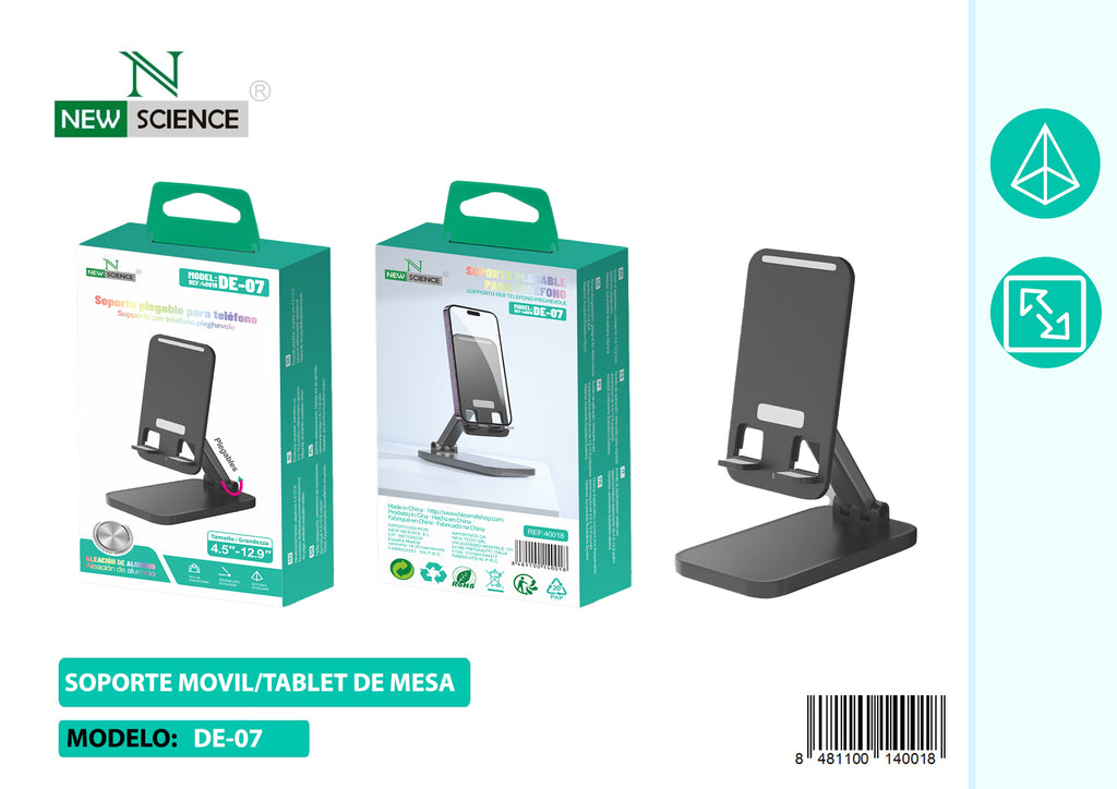 Mobile/Tablet Desk Stand DE-07