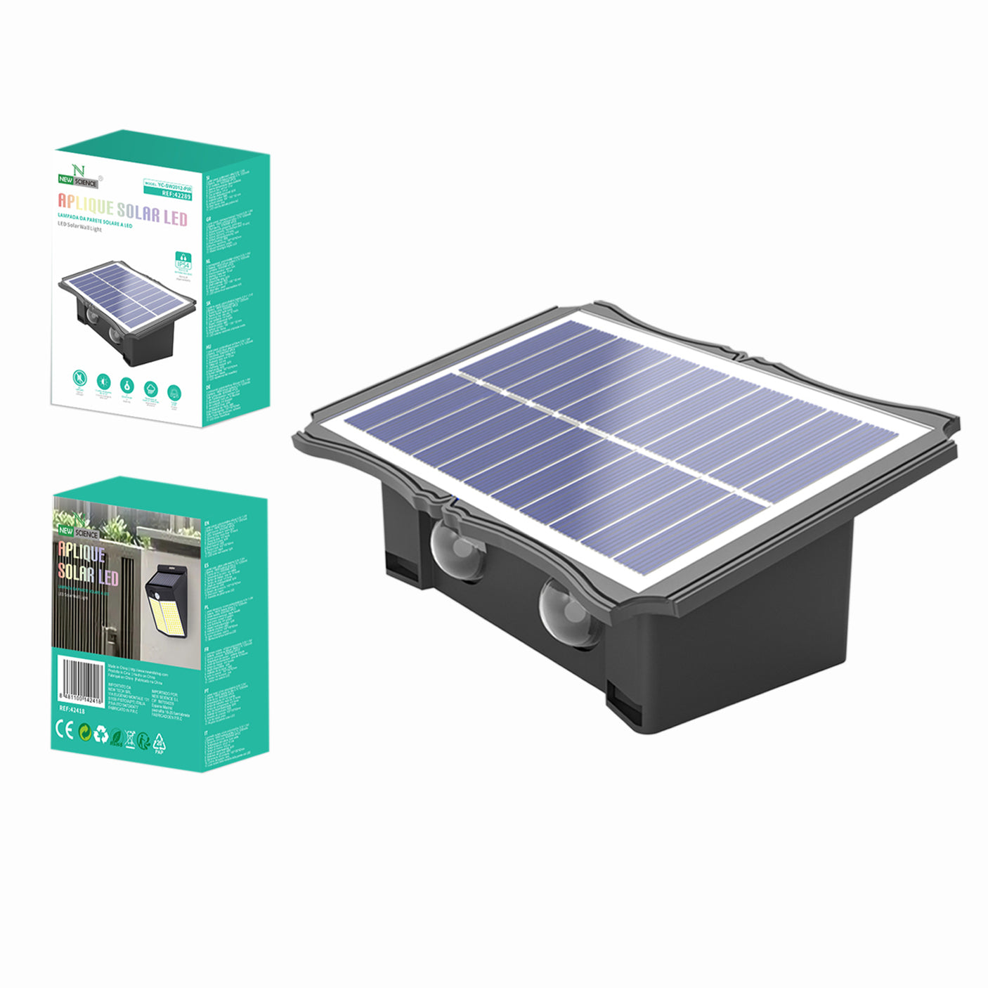 Outdoor LED Solar Lamp YC-SW2012-PIR