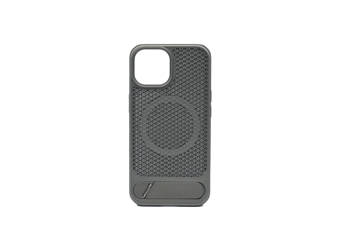 iPhone 12 Pro Max Breathable Case Brickwall Hollow Cellular Hole with Magnetic