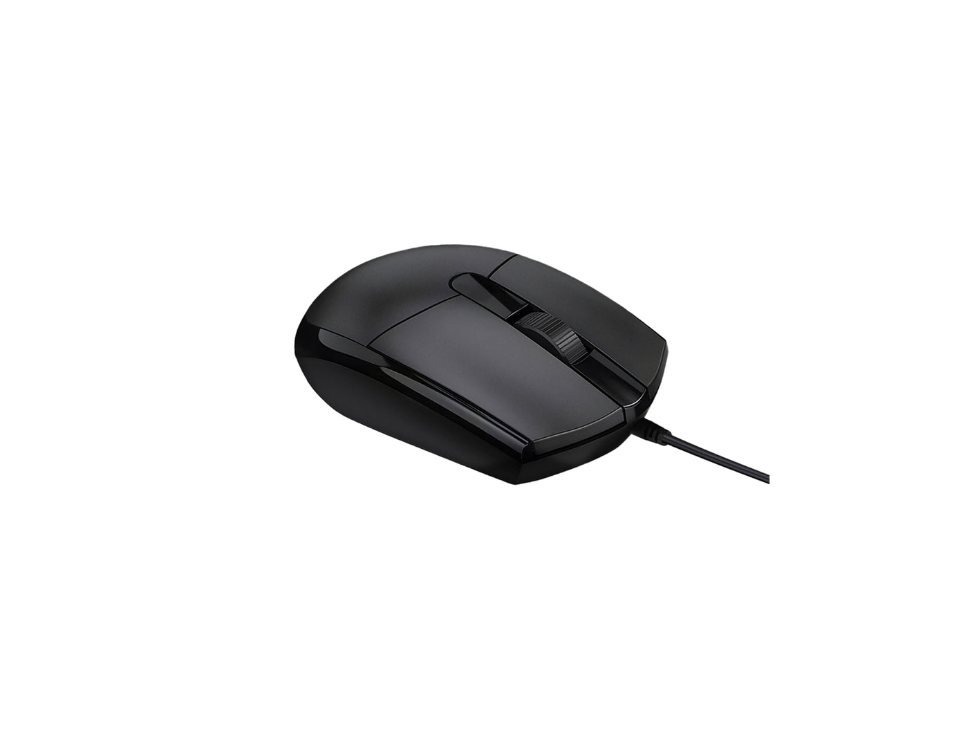 Mouse com cabo M6 preto