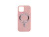 iPhone 16 Carcasa Magsafe con Purpurina Diamantes Cromada