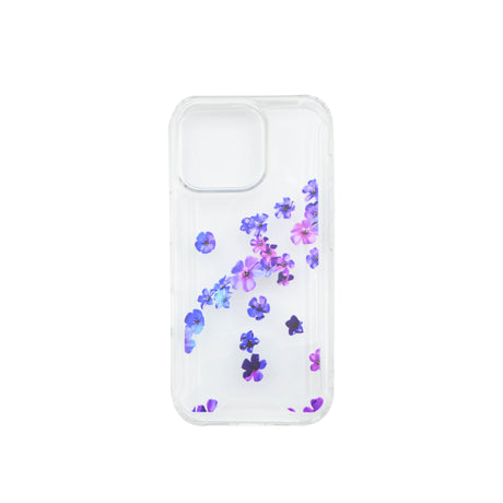 Capa reforçada para iPhone 16 com design floral